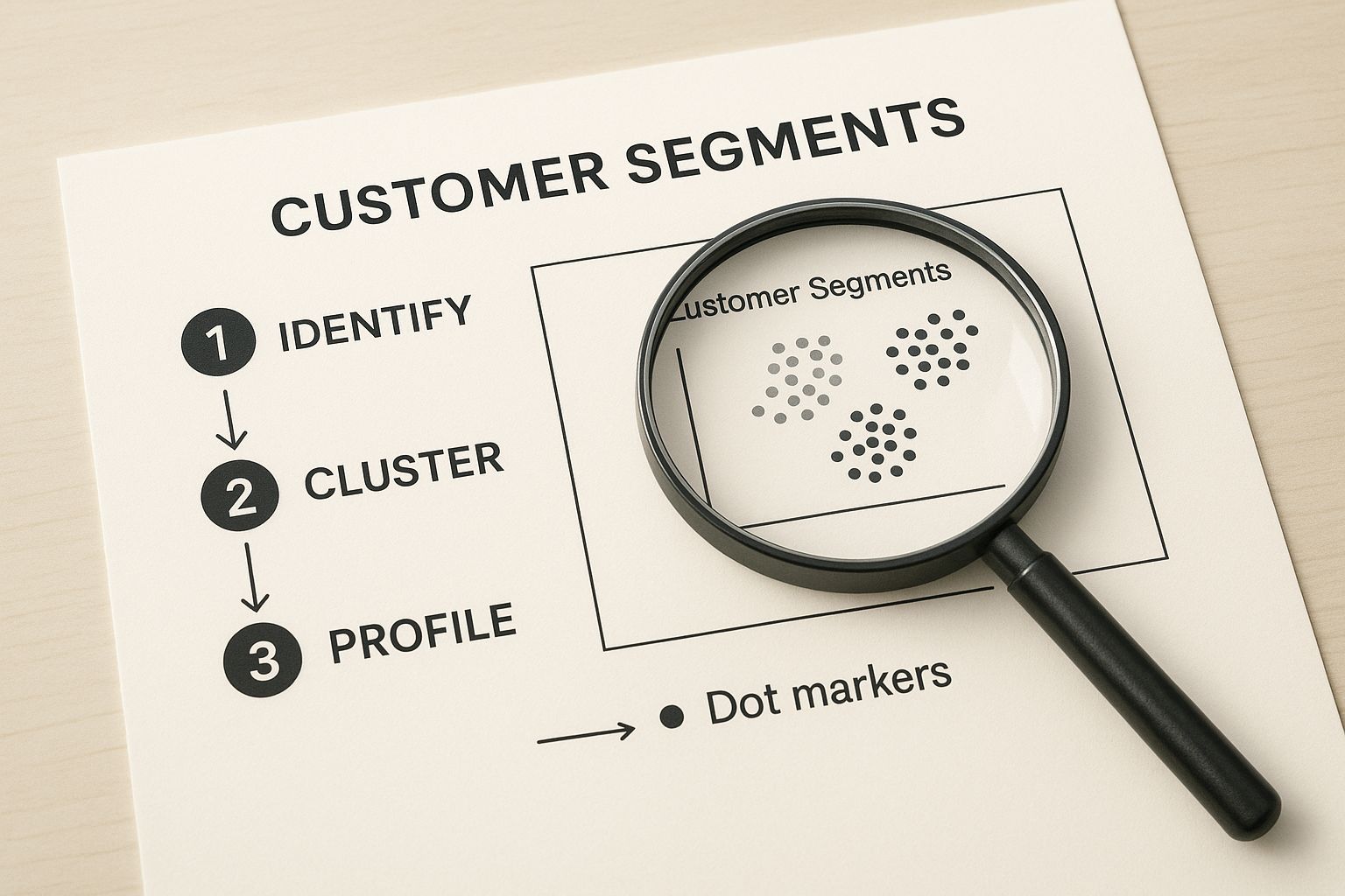 Infographic about how to create buyer personas