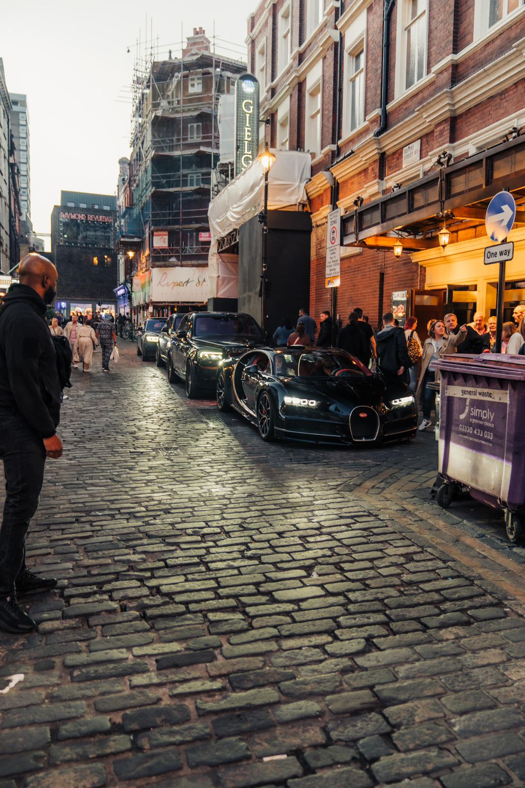 man standing in front of window