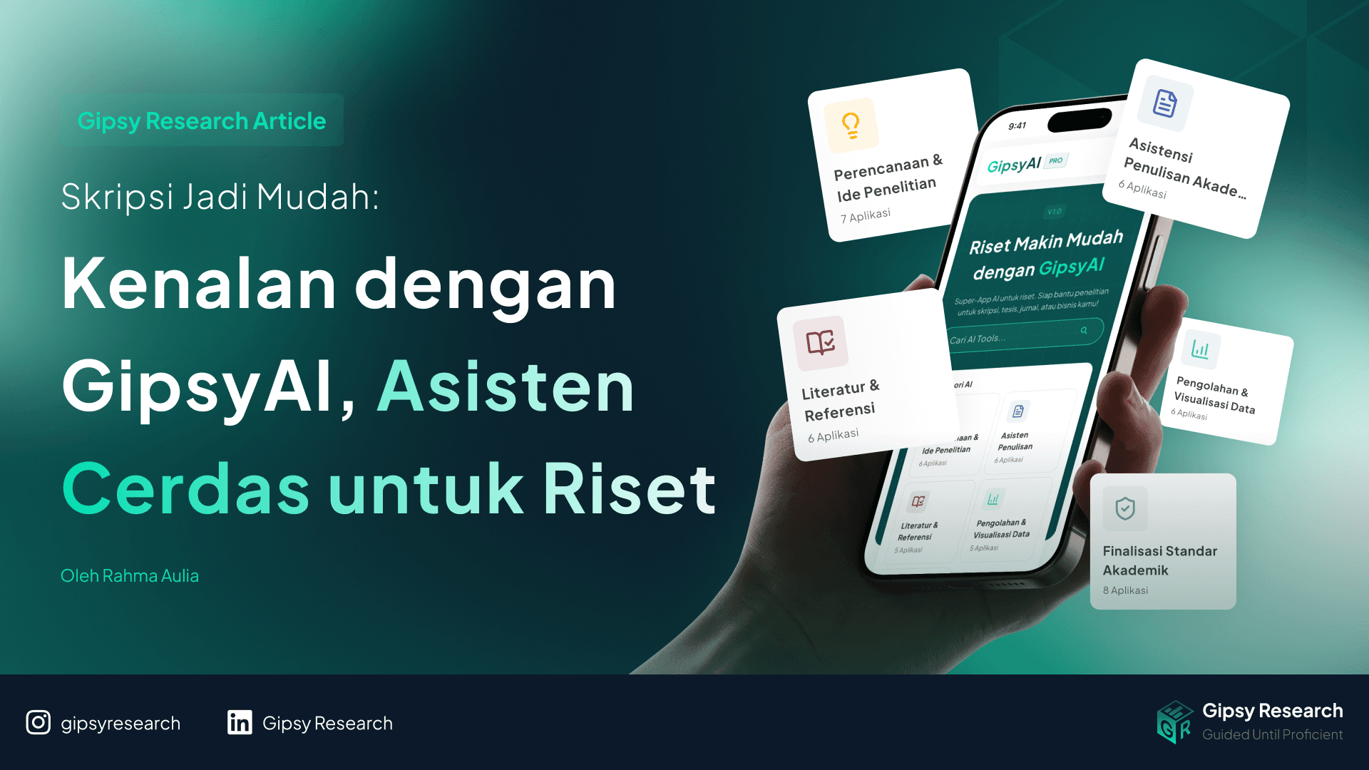 Cover: Skripsi Jadi Mudah: Kenalan dengan GipsyAI, Asisten Cerdas untuk Riset