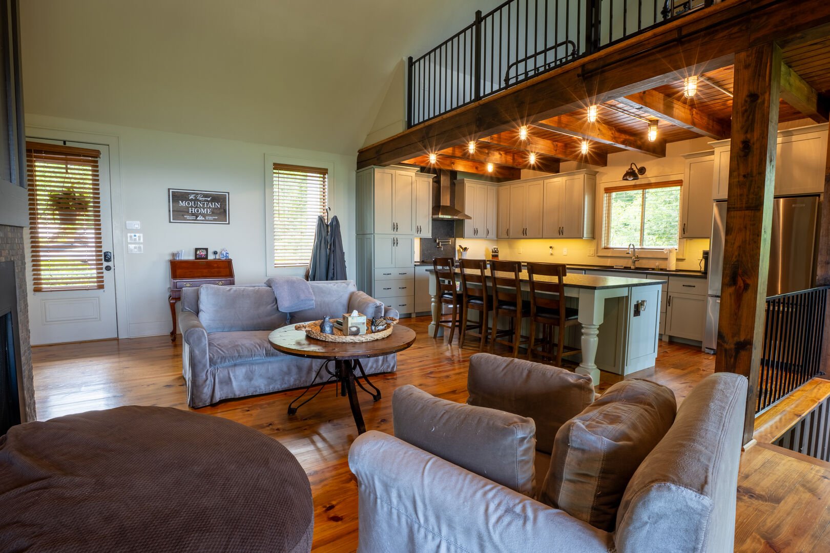 Great Room at Purple Top Retreat