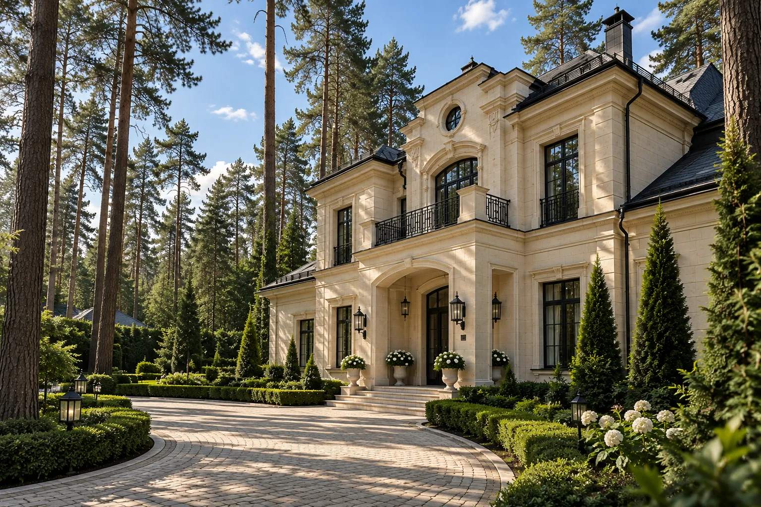 Классический частный дом