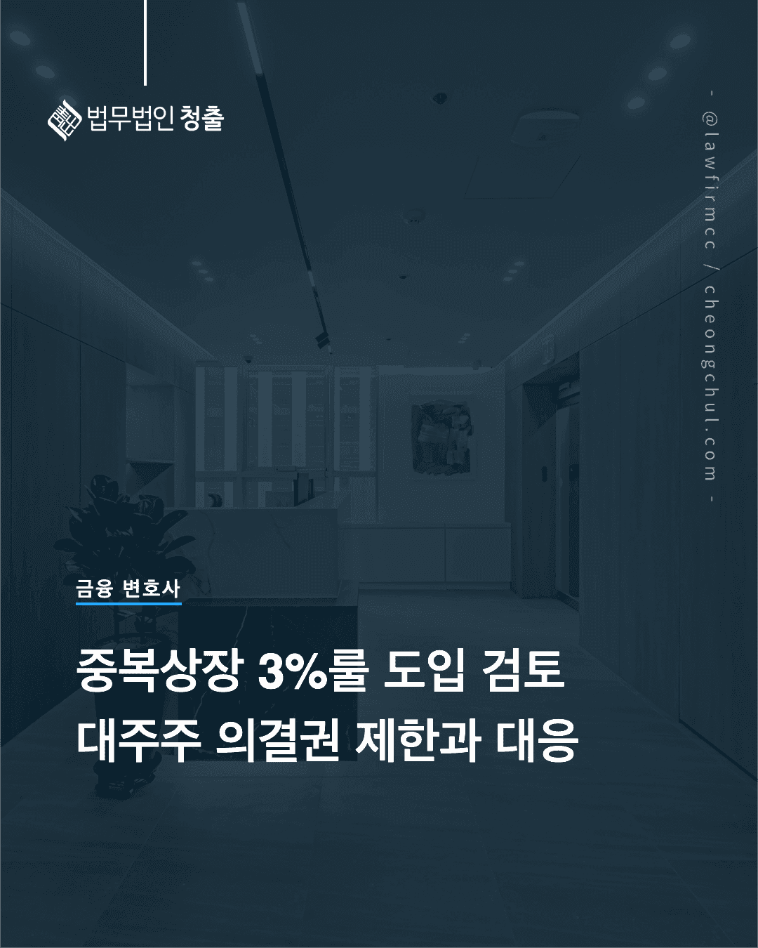 중복상장 3%룰 도입 검토와 대주주 의결권 제한