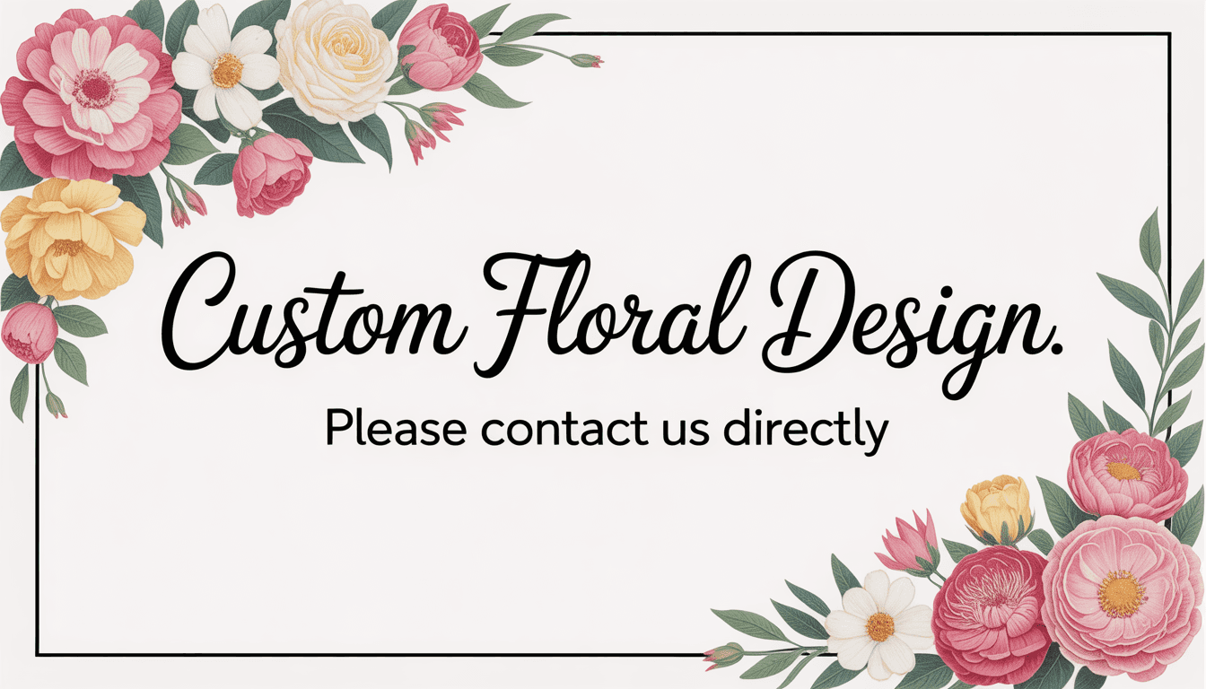 Custom funeral floral arrangement – contact Our Legacy Thread™ for a bespoke order in DC, Maryland, Virginia
