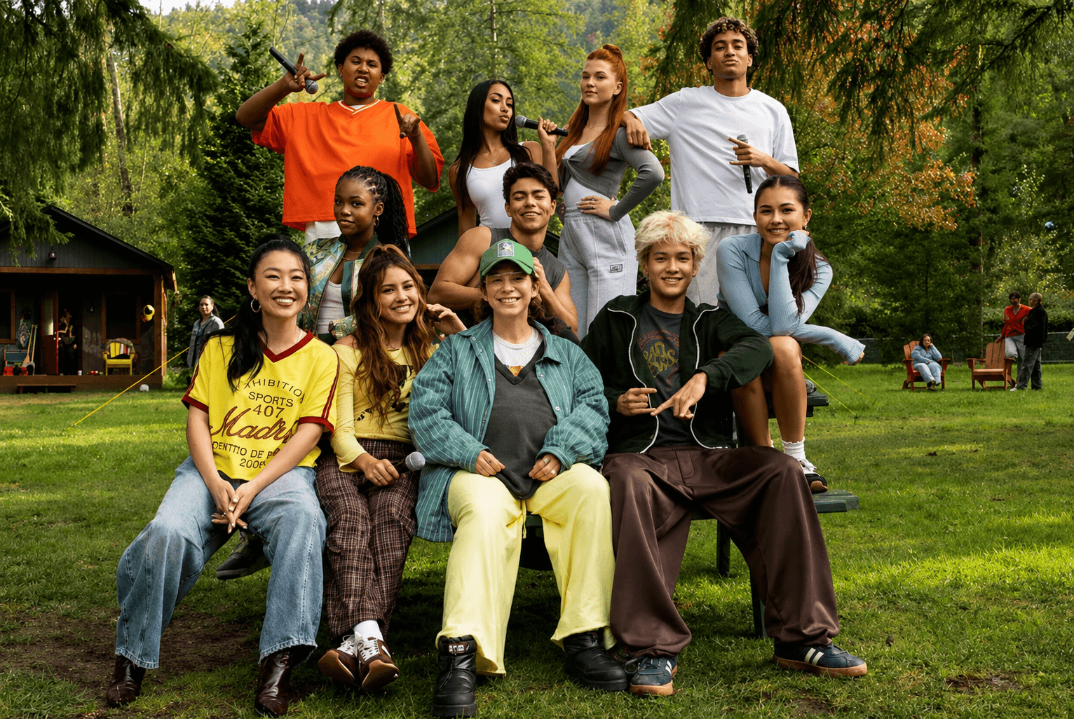 Cast of performers in Camp Rock 3