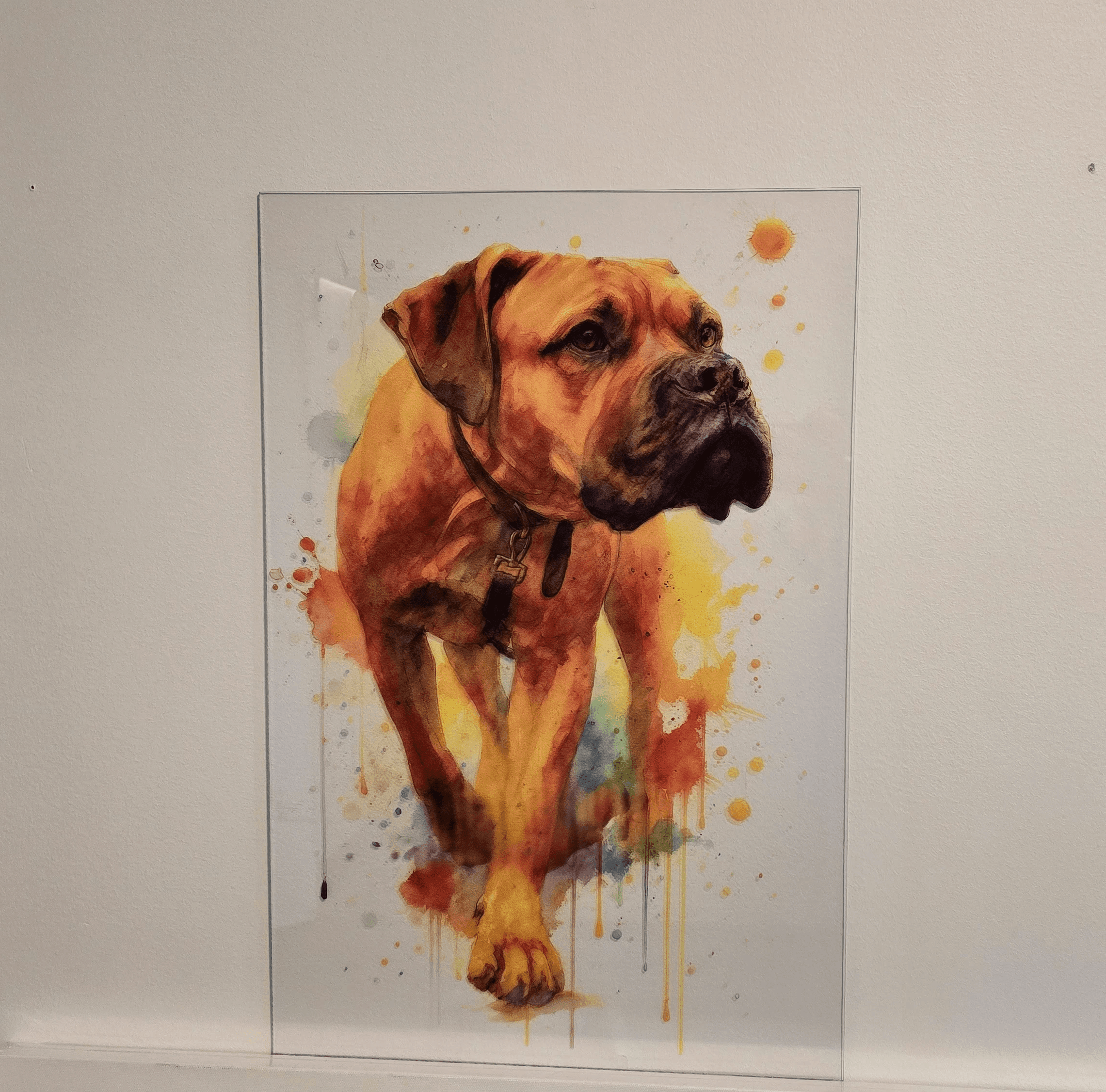 Single tree in a field with light rays.