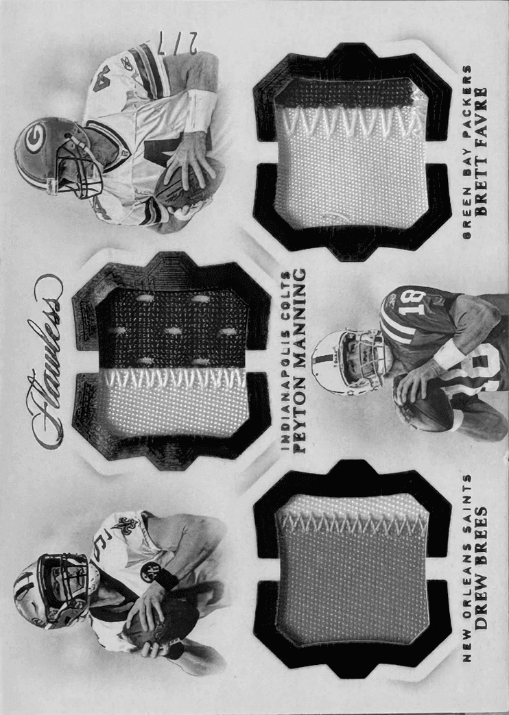 DREW BREES/PEYTON MANNING/BRETT FAVRE /5