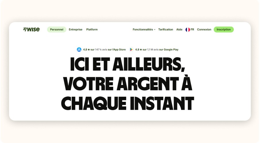 Wise’s official website.