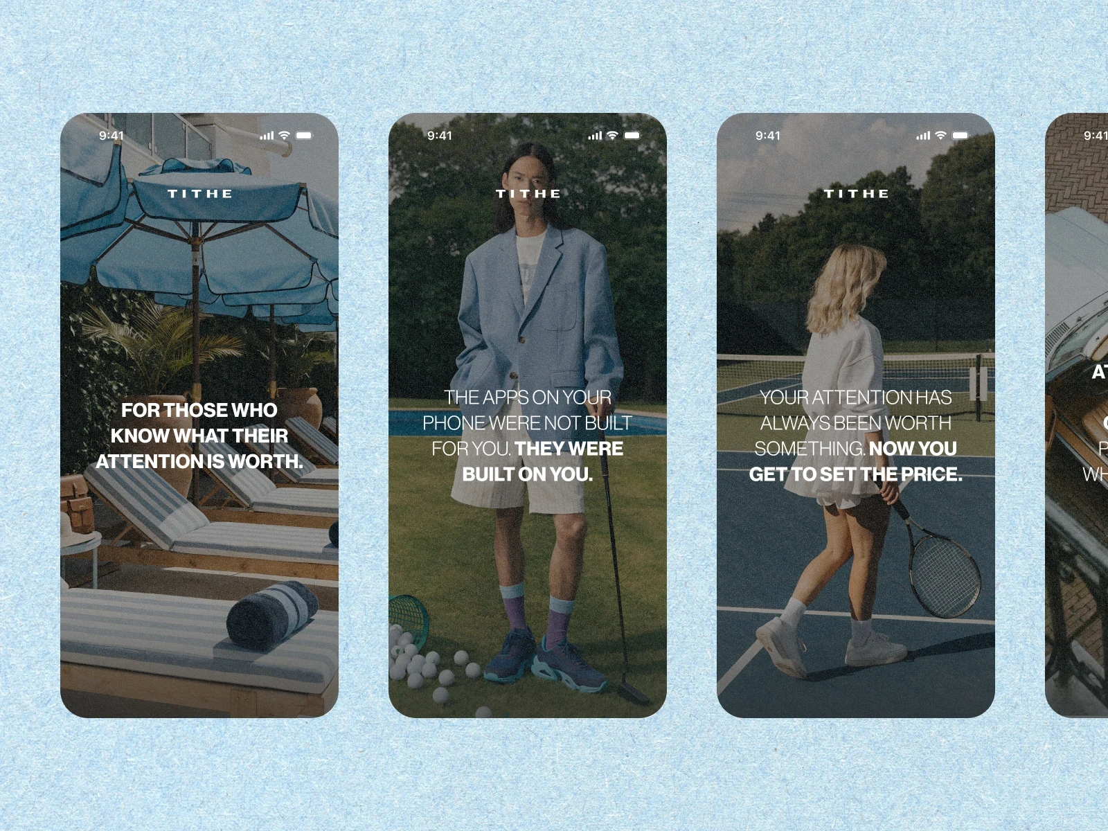 Tithe — Setup flow