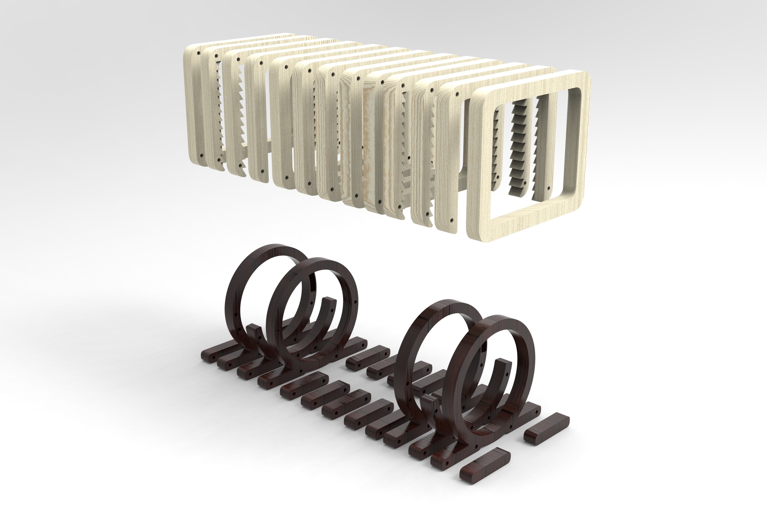 Food magazine spread combining editorial photography with modern typography desig