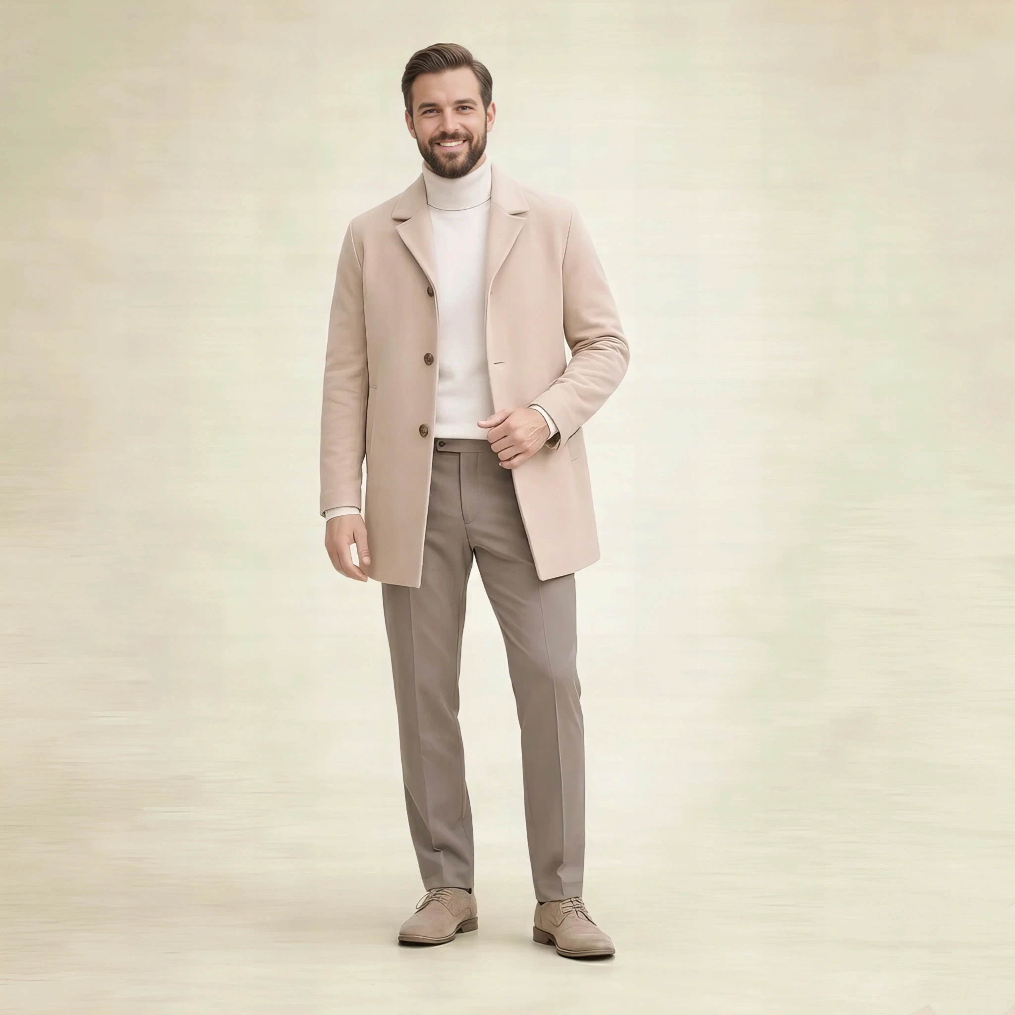 Classic Calm Pant in Pebble Gray