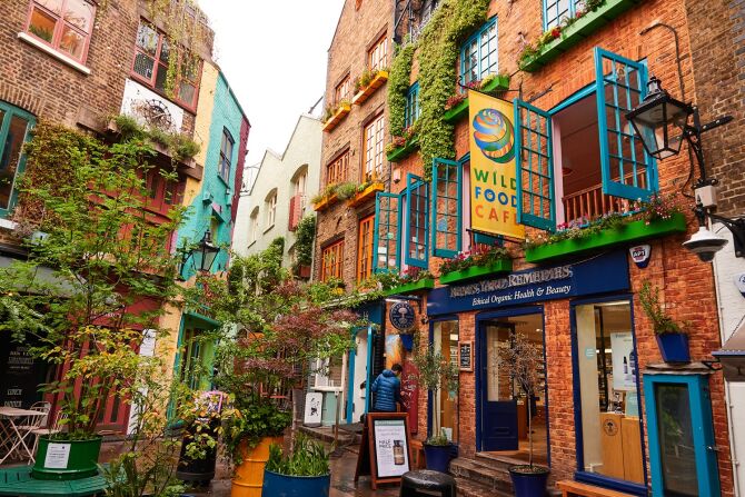 Check Out The Colourful Side of London in Neal’s Yard