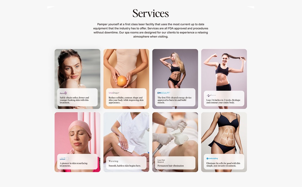 Big Service Section Beauty salone