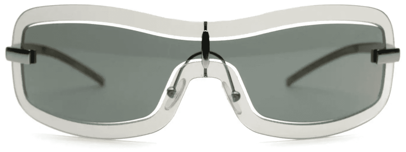 Silver Mask Sunglasses