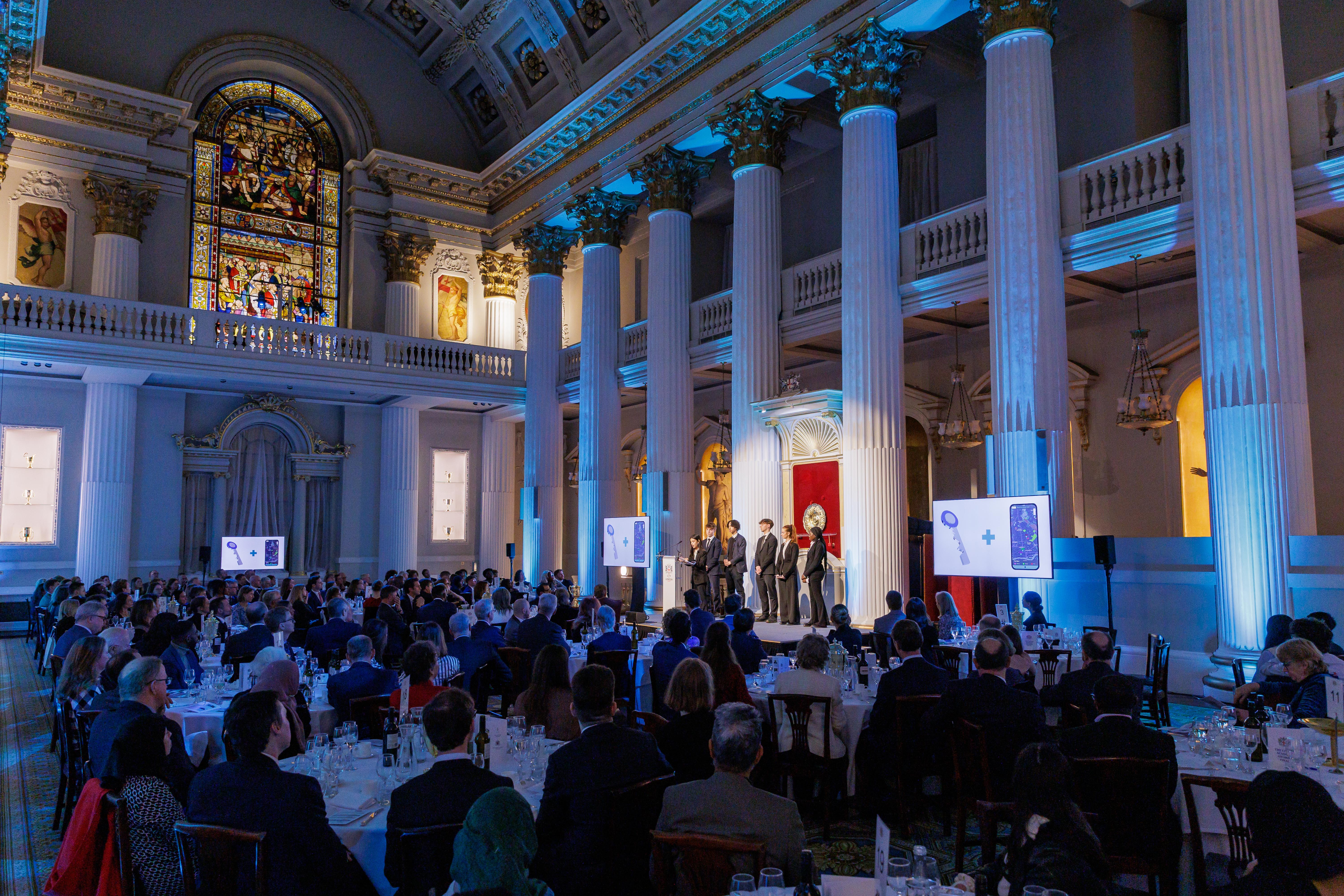 Employee working on their laptop