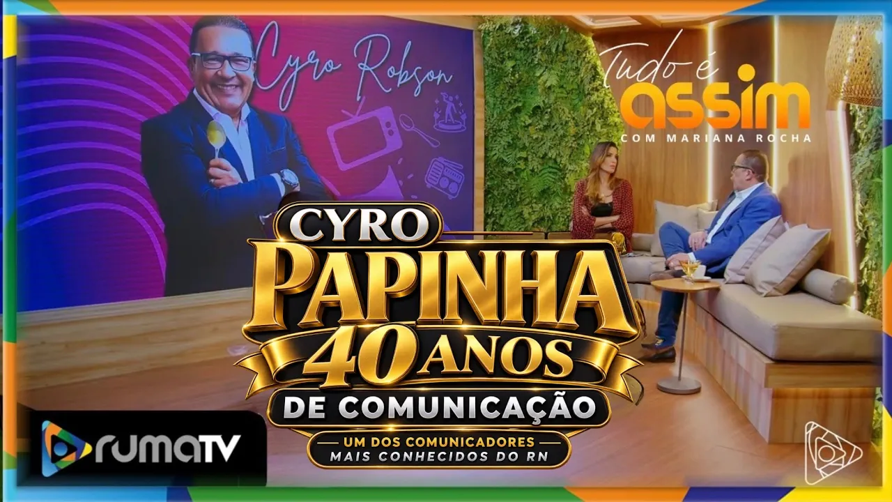 Cyro Papinha, 40 anos de comunicação