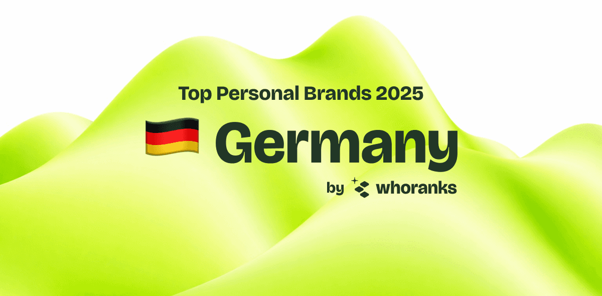 Top Personal Brands 2025 Germany