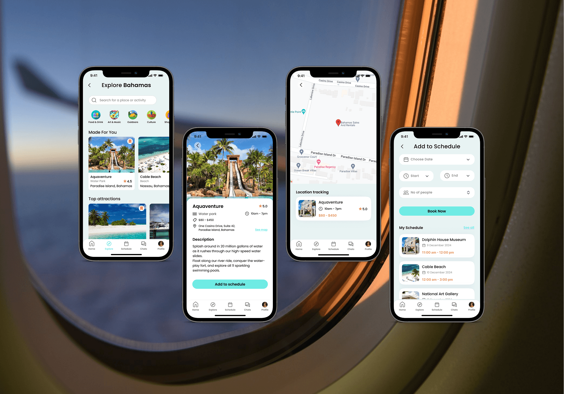 Explore destinations on travel mingle app