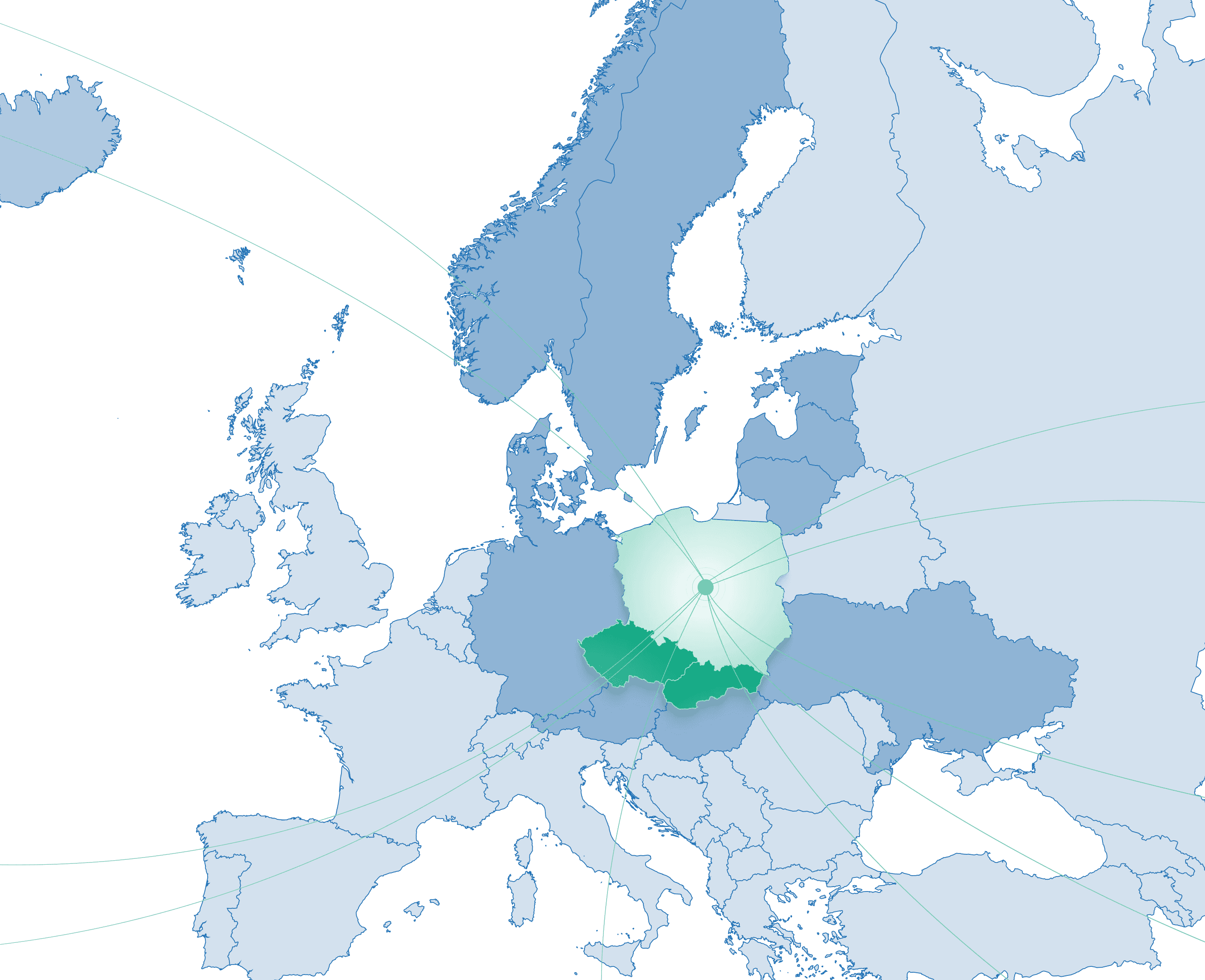Mapa pokazujaca mniej wiecej obszar naszych dzialan aktualnie