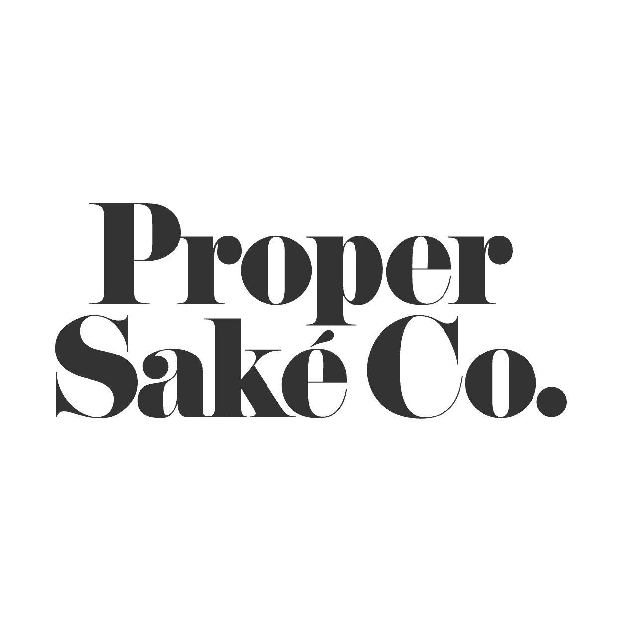 Proper Sake Wordmark