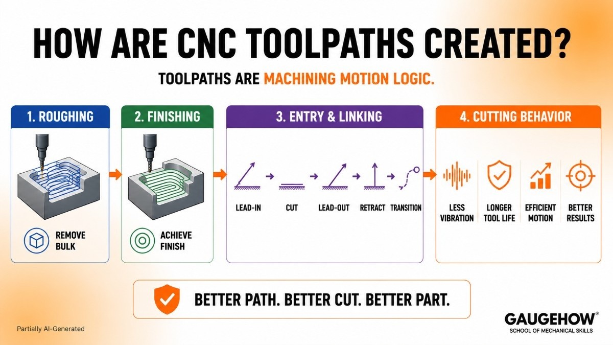 how cnc tootlpath create