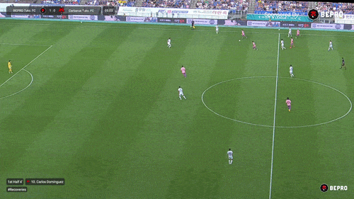 Example of a downloaded clip with a graphic template overlay