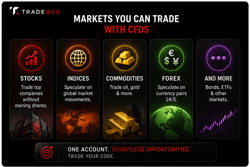 Markets Available Via CFDs