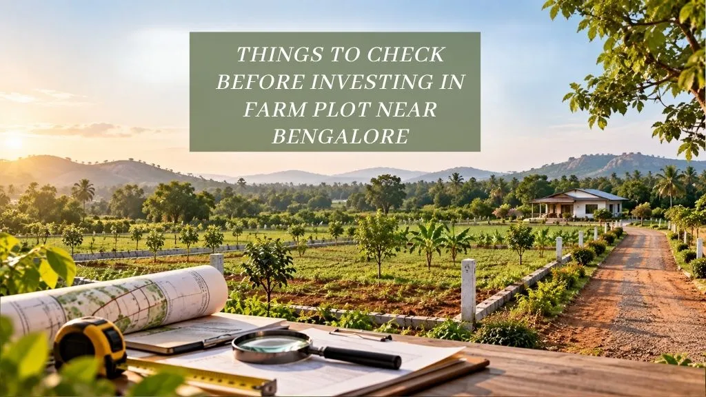 Things to Check Before Investing in a Farm Plot Near Bangalore
