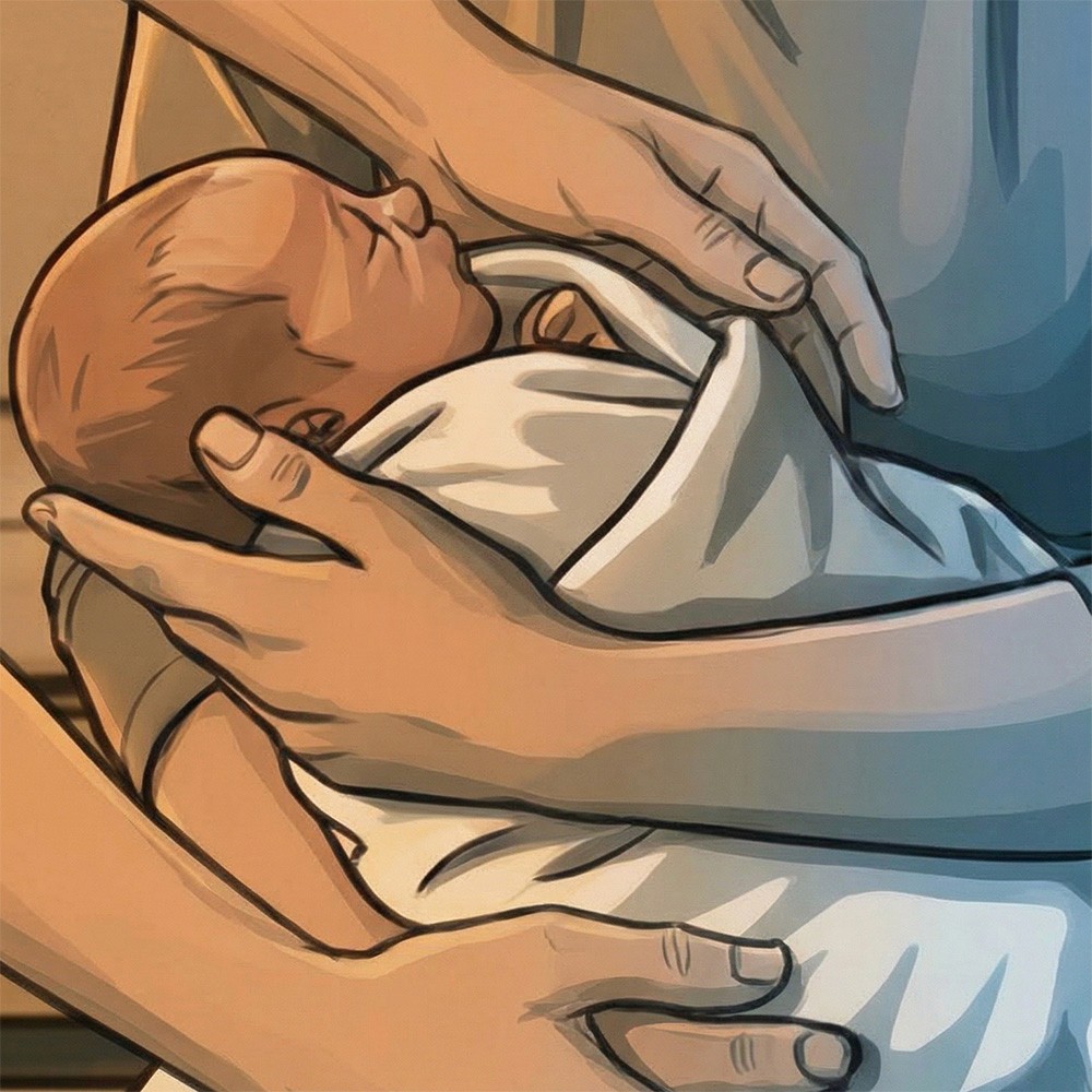separation of a baby
