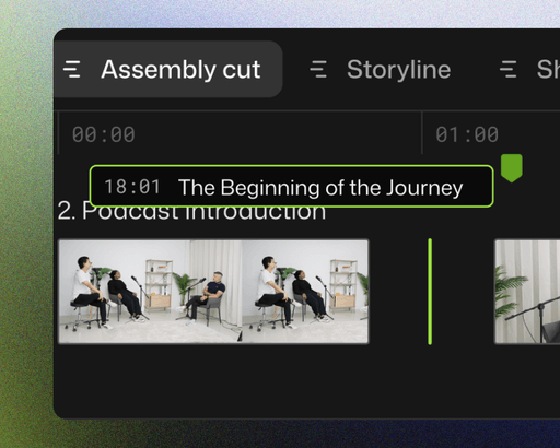 Selects by Cutback - AI for Long form Video Content