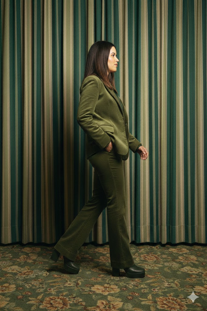 Women On Neon Background