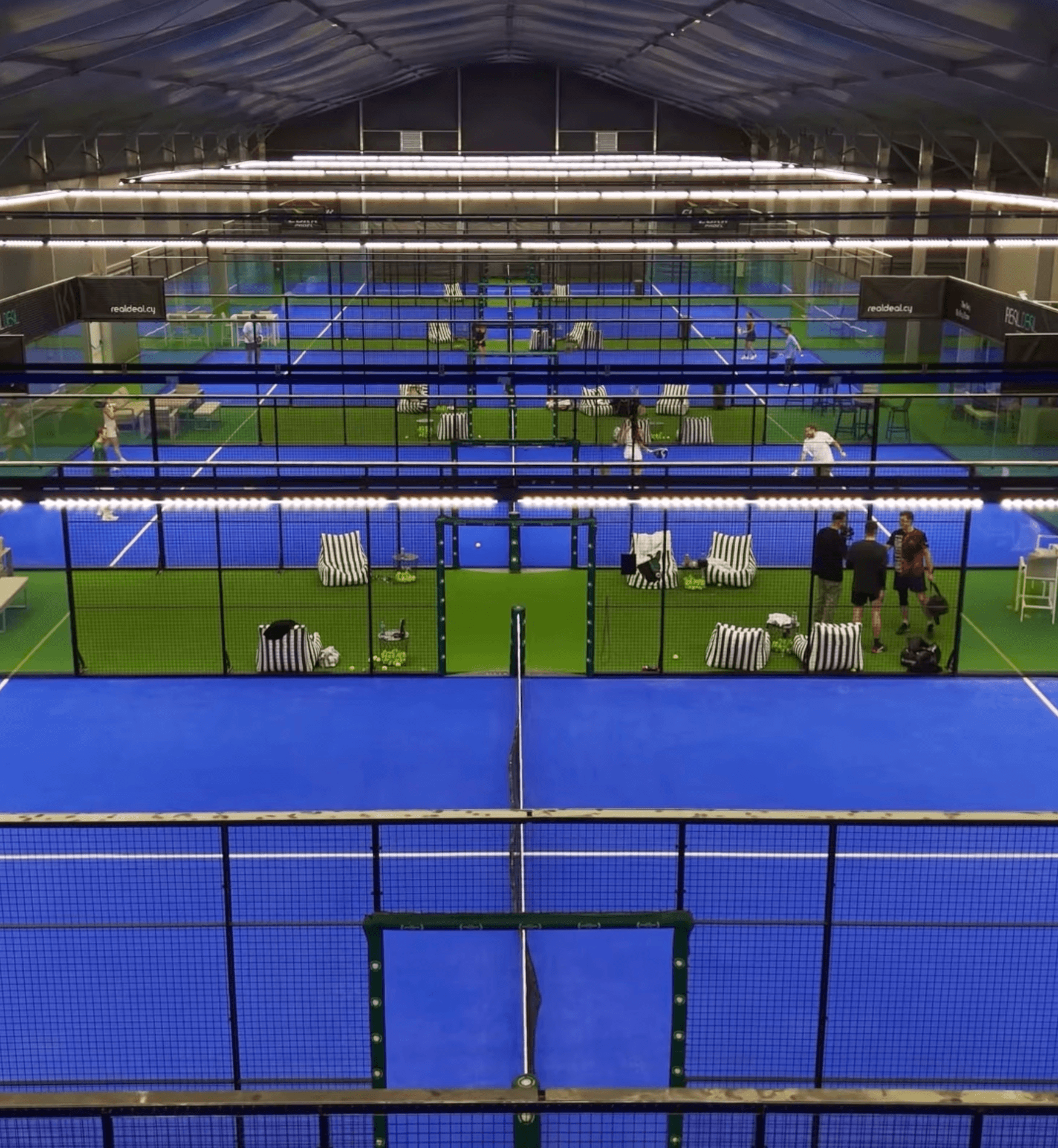 Green Padel Club indoor courts