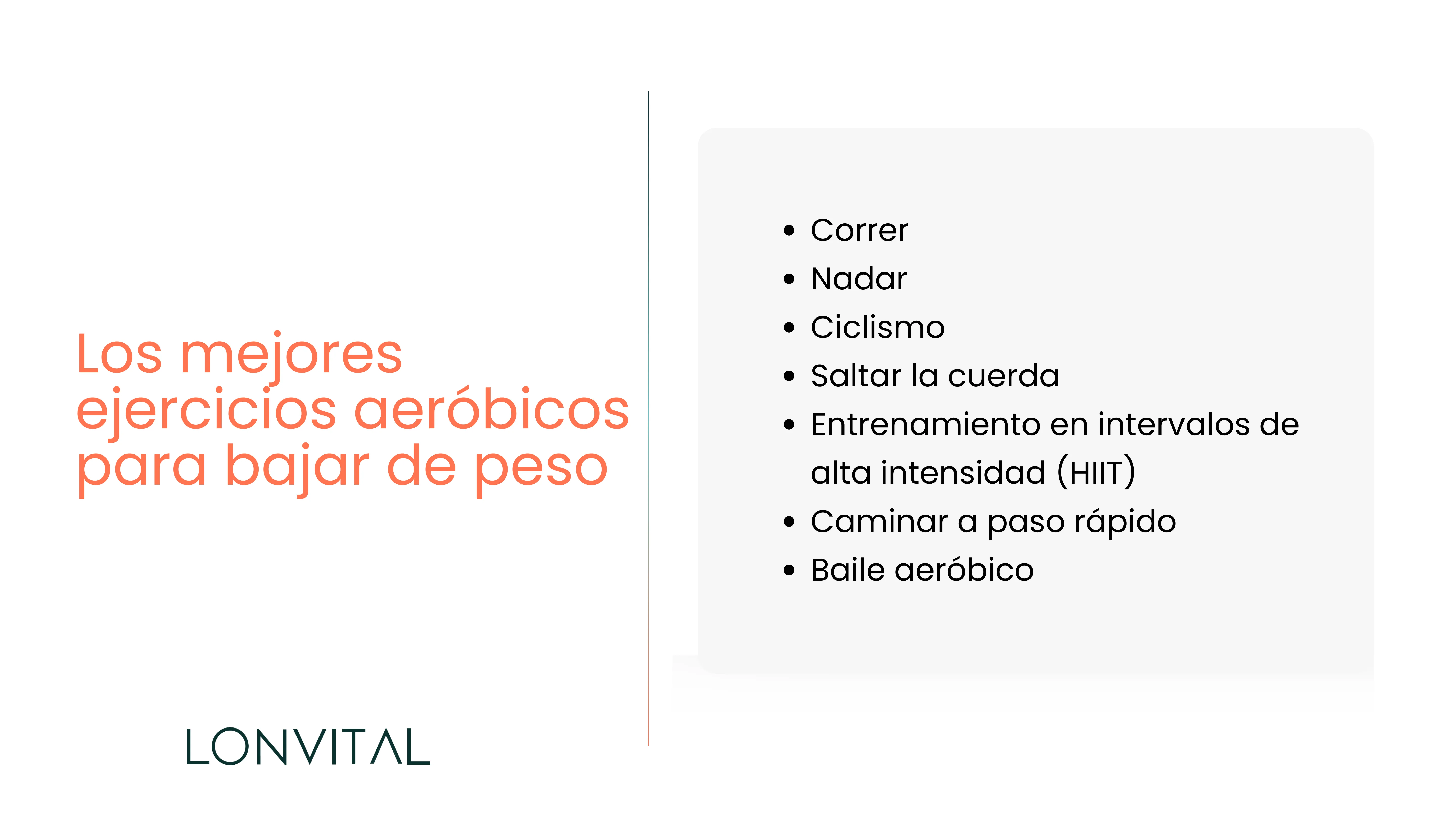 Los mejores ejercicios aerobicos para bajar de peso