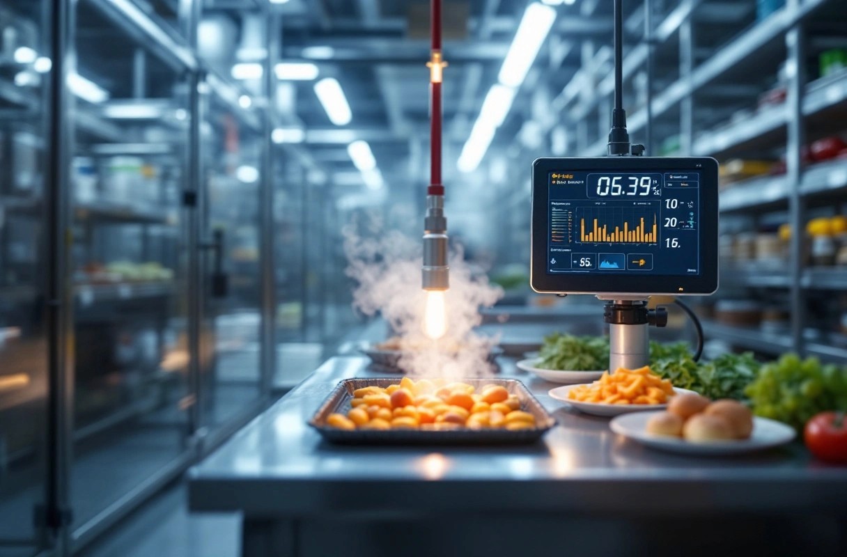 Professional image illustrating The Crucial Role of Temperature in Food Quality