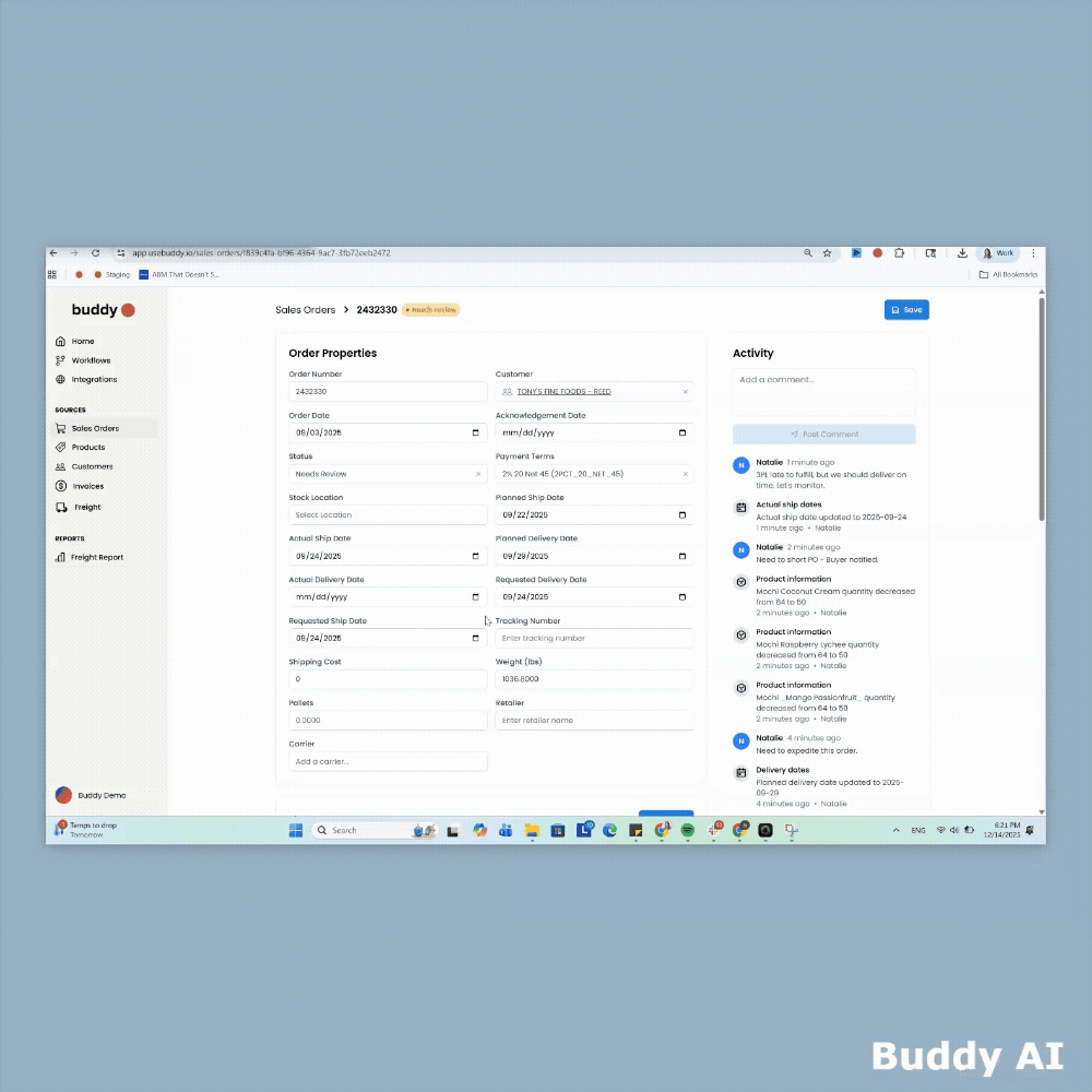 AI-powered custom workflow for CPG brands
