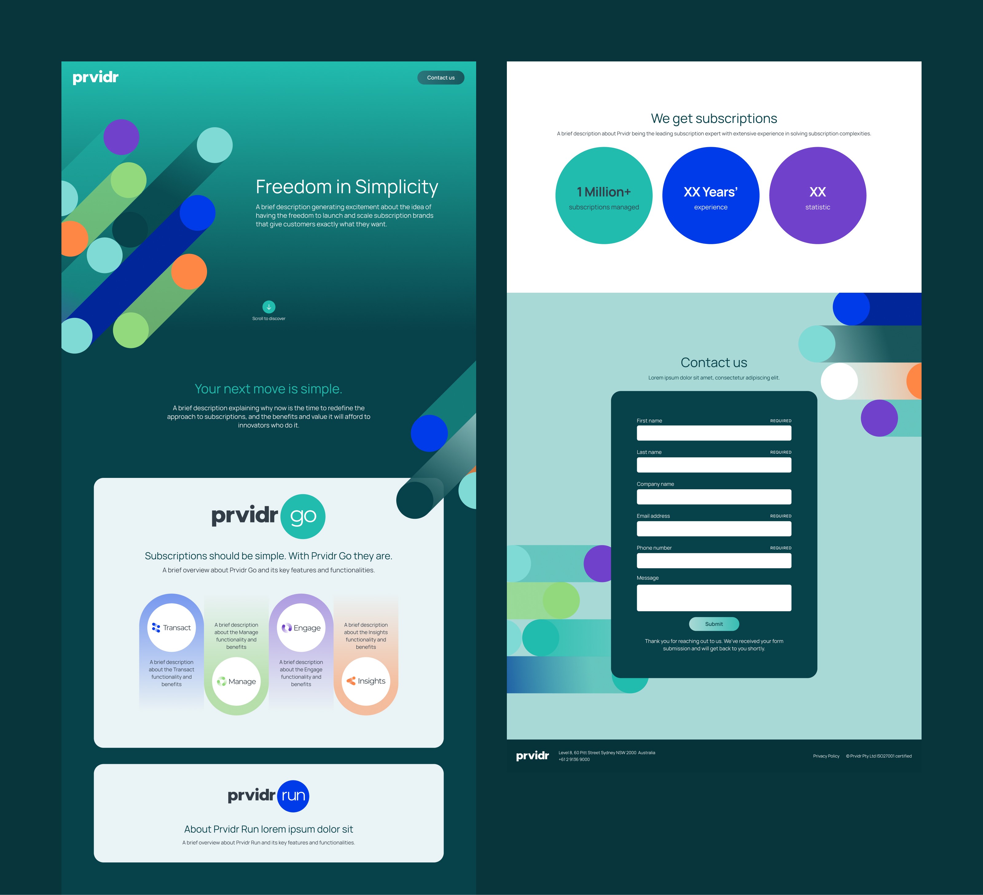 Prvidr interim website