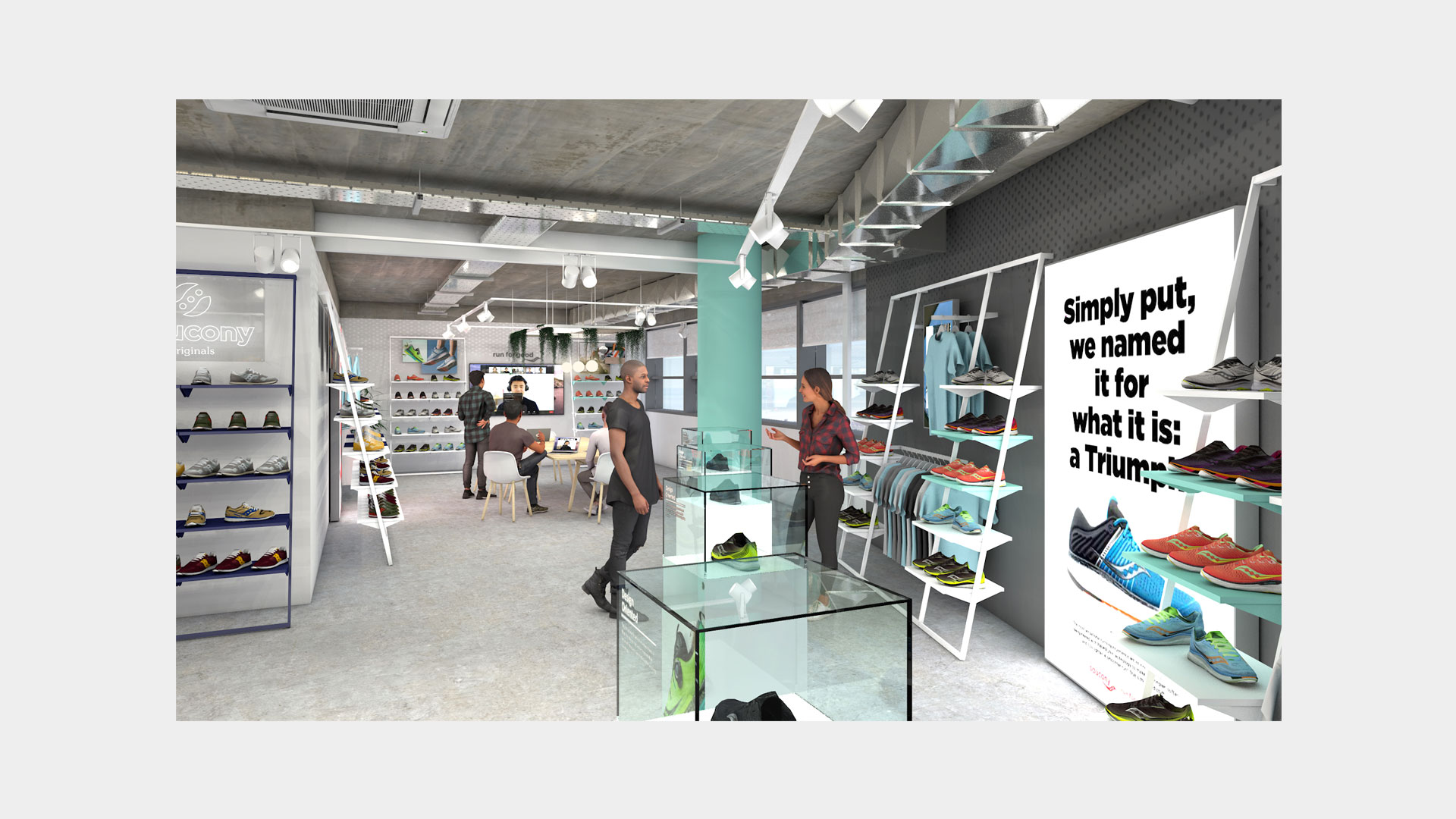 Soucony Showroom design
