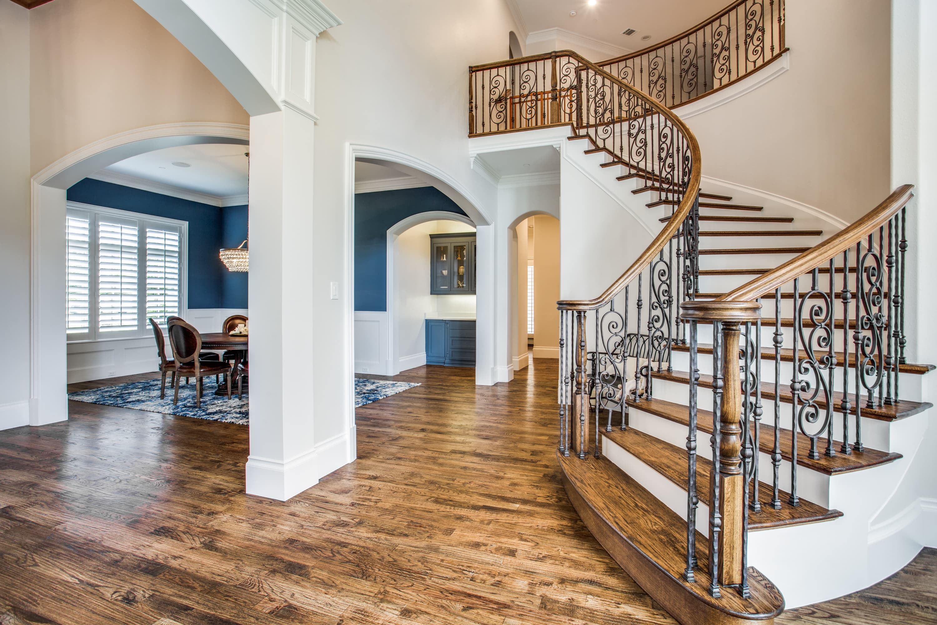 luxury stairwell remodel