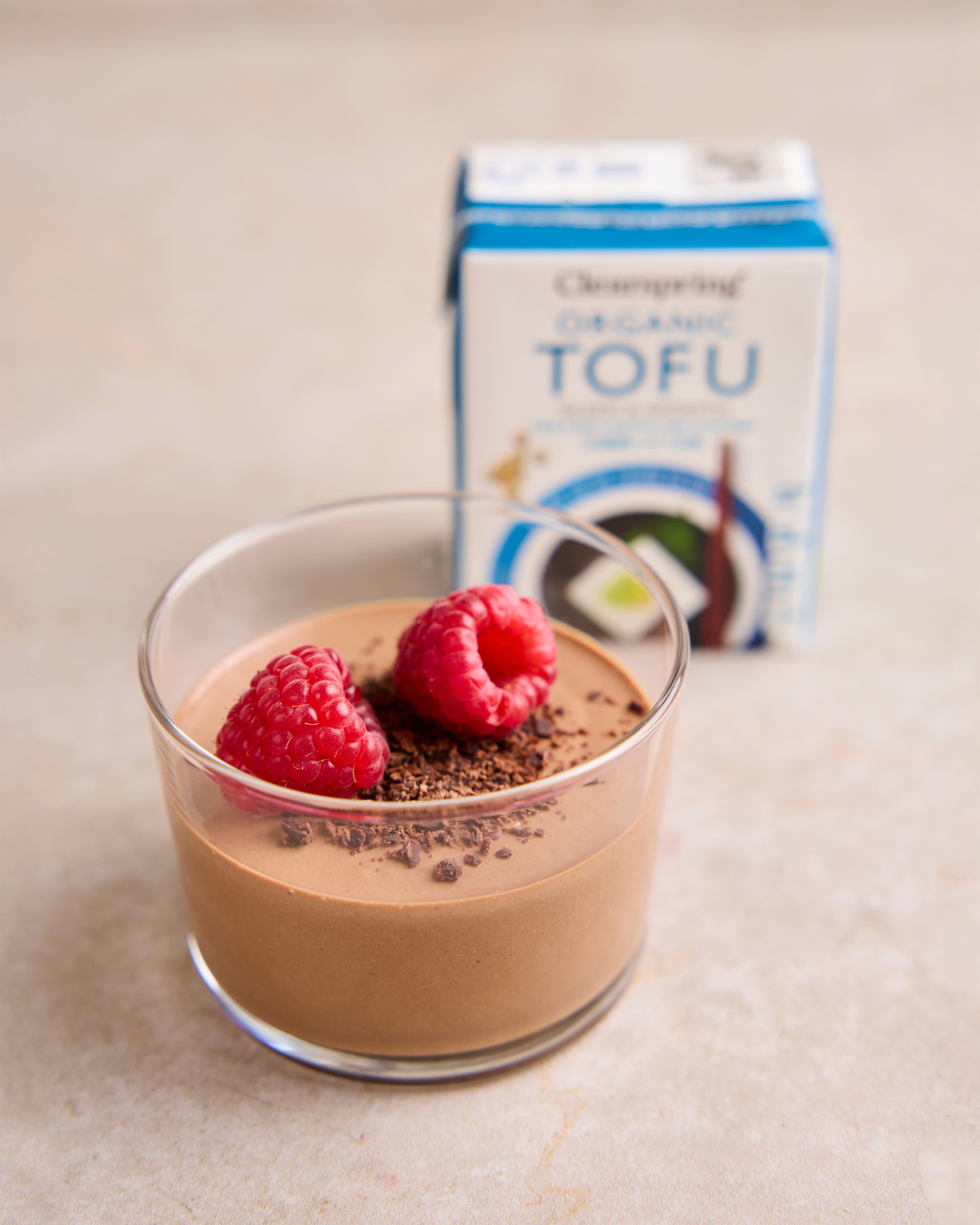 Raspberry Tofu Chocolate Mousse - Meat-Free Made Easy: Fun, Tasty