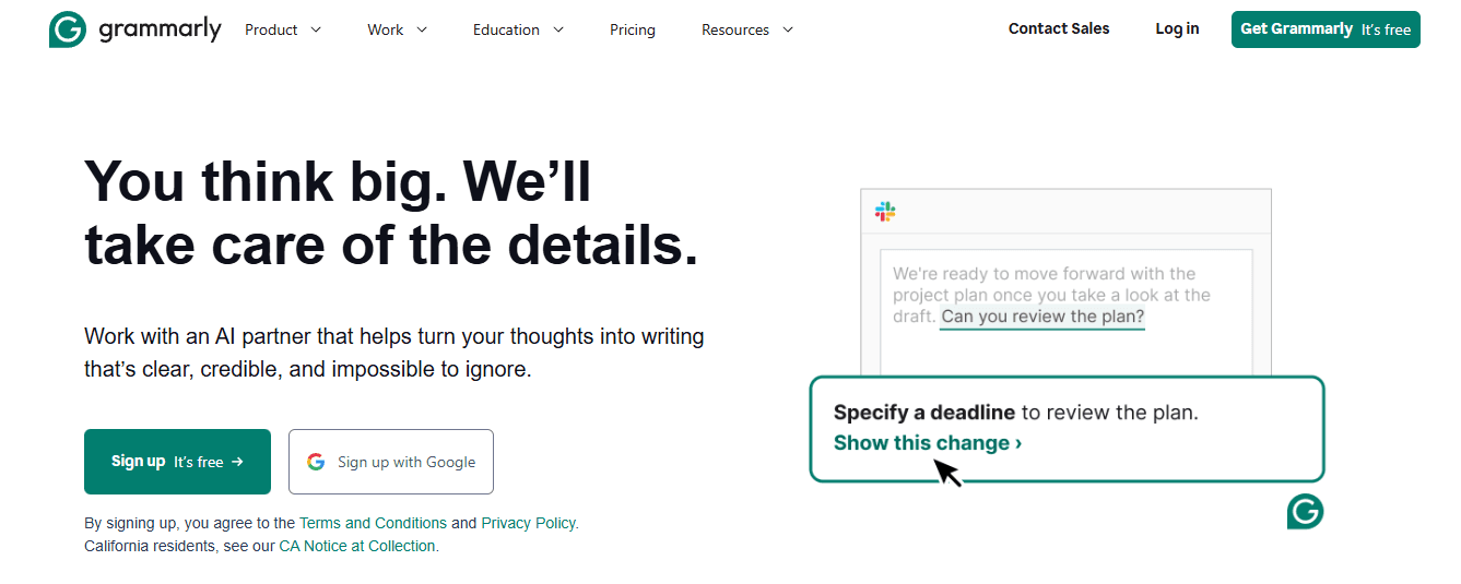 Grammarly&nbsp;&nbsp;