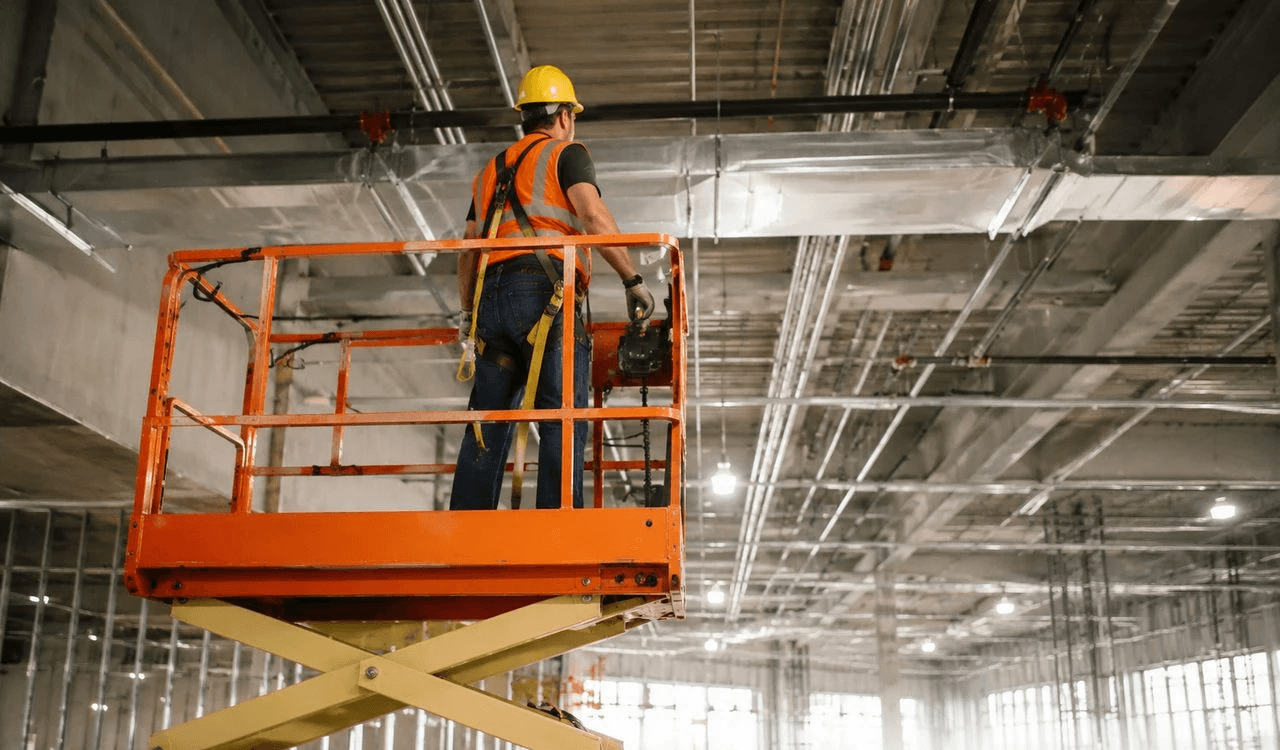 OSHA scissor lift safety requirements for electric scissor lift operators