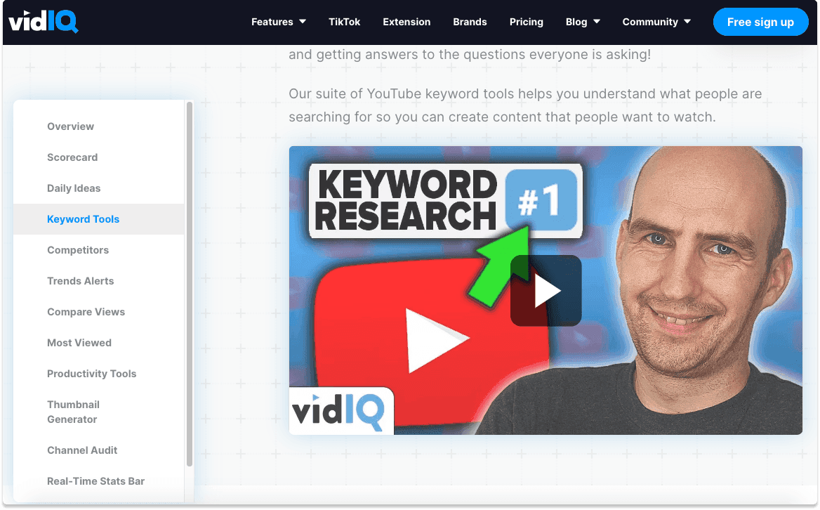 Social Selling Software YouTube Keywords | Breakcold