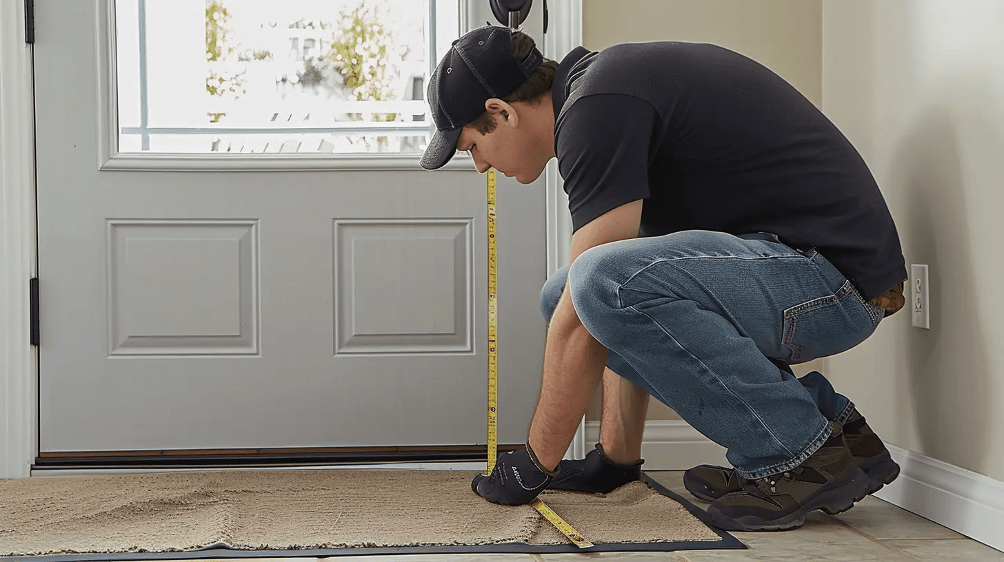 measuring-and-marking-door-for-pet-door