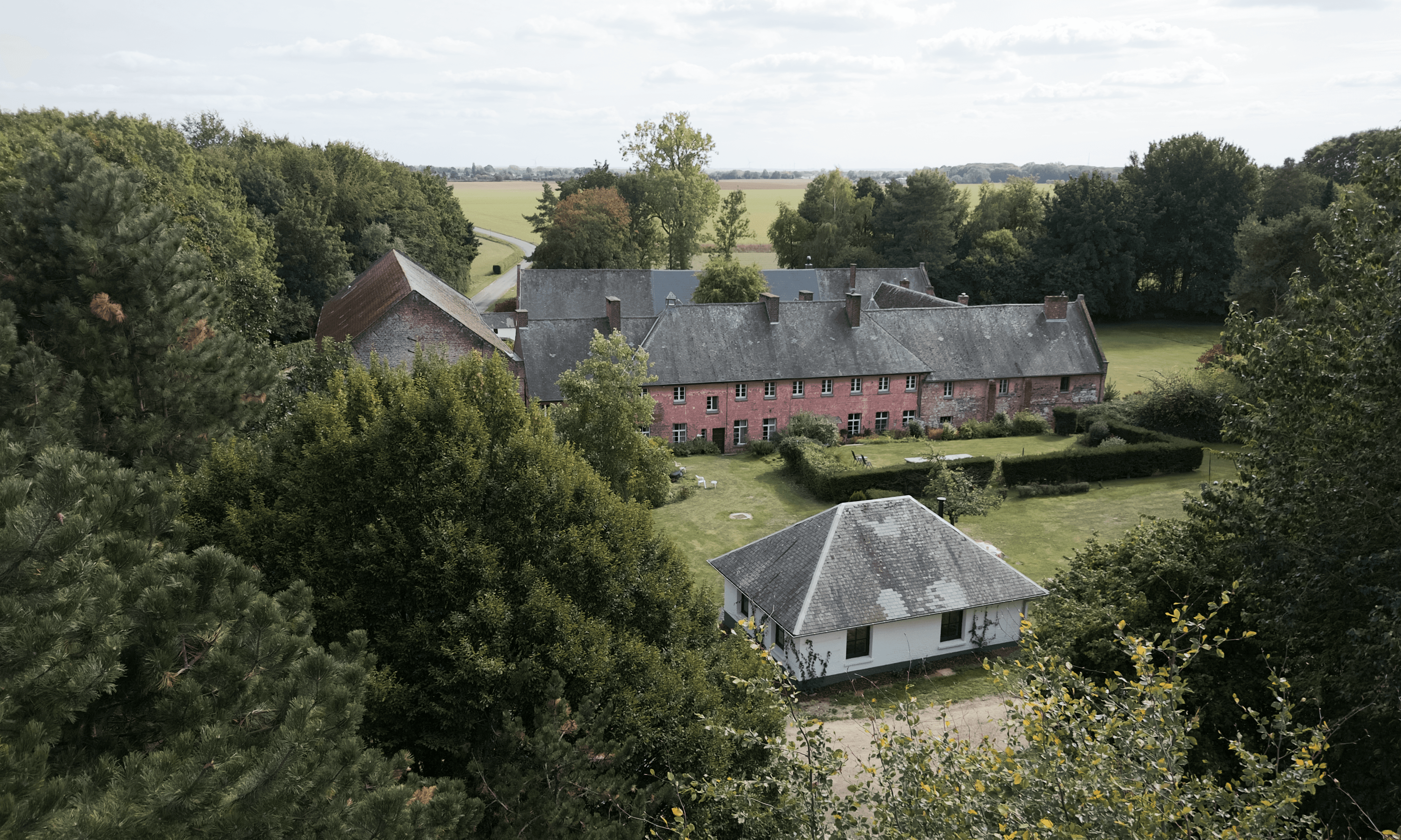 Photo extérieur de la ferme du Sart Ernage