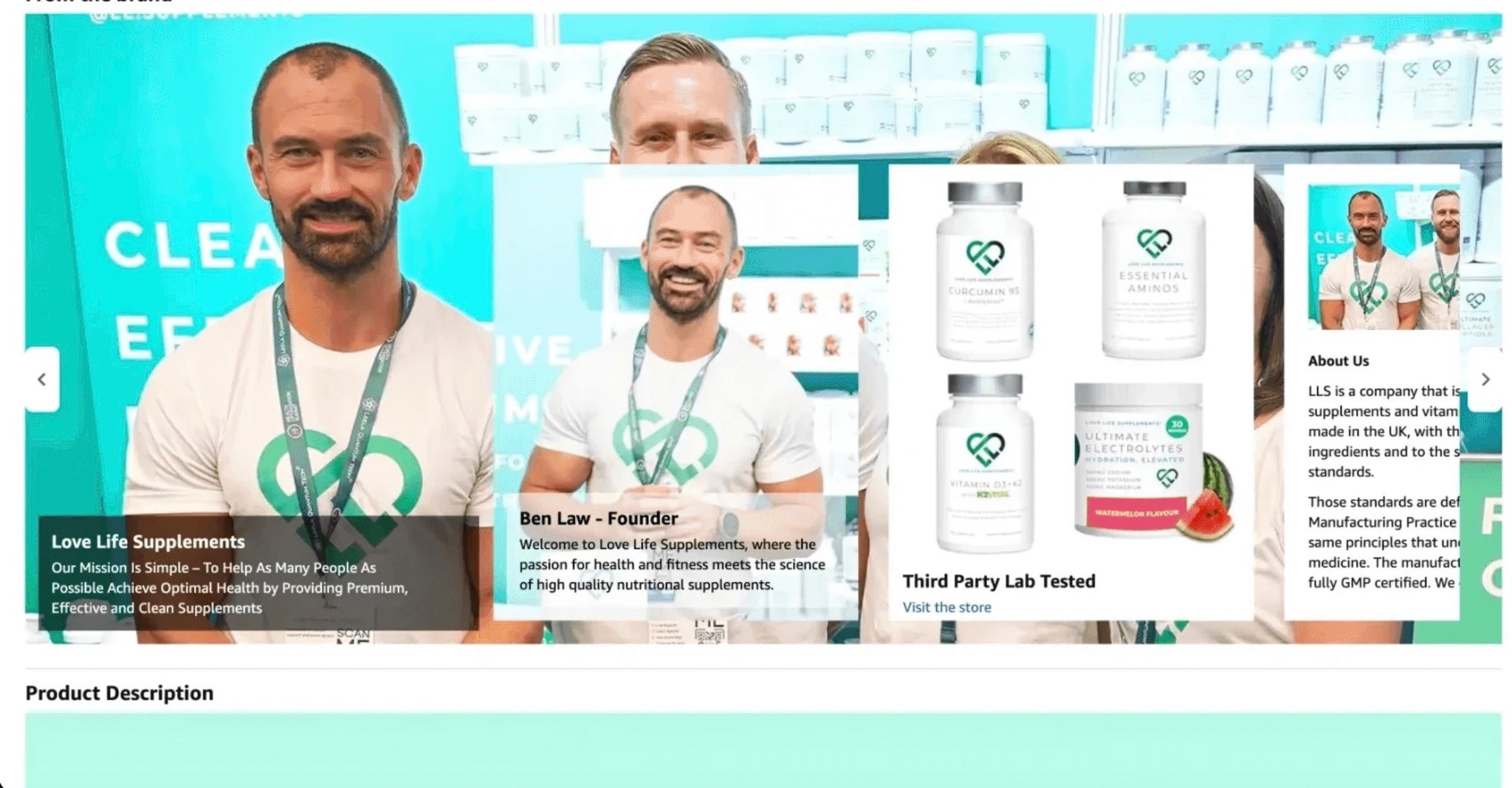 Put Brand Story for your Amazon Premium A+ Content