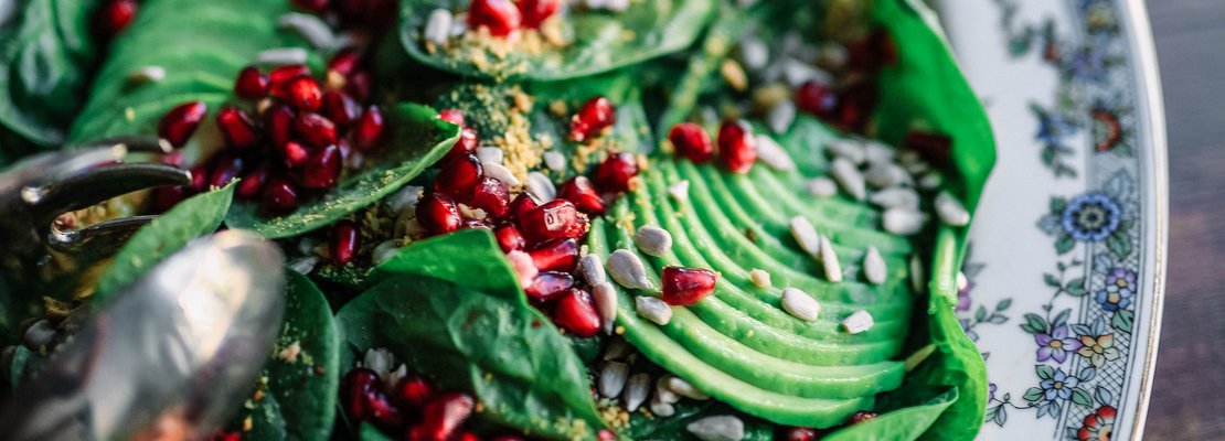 A healthy, superfood salad