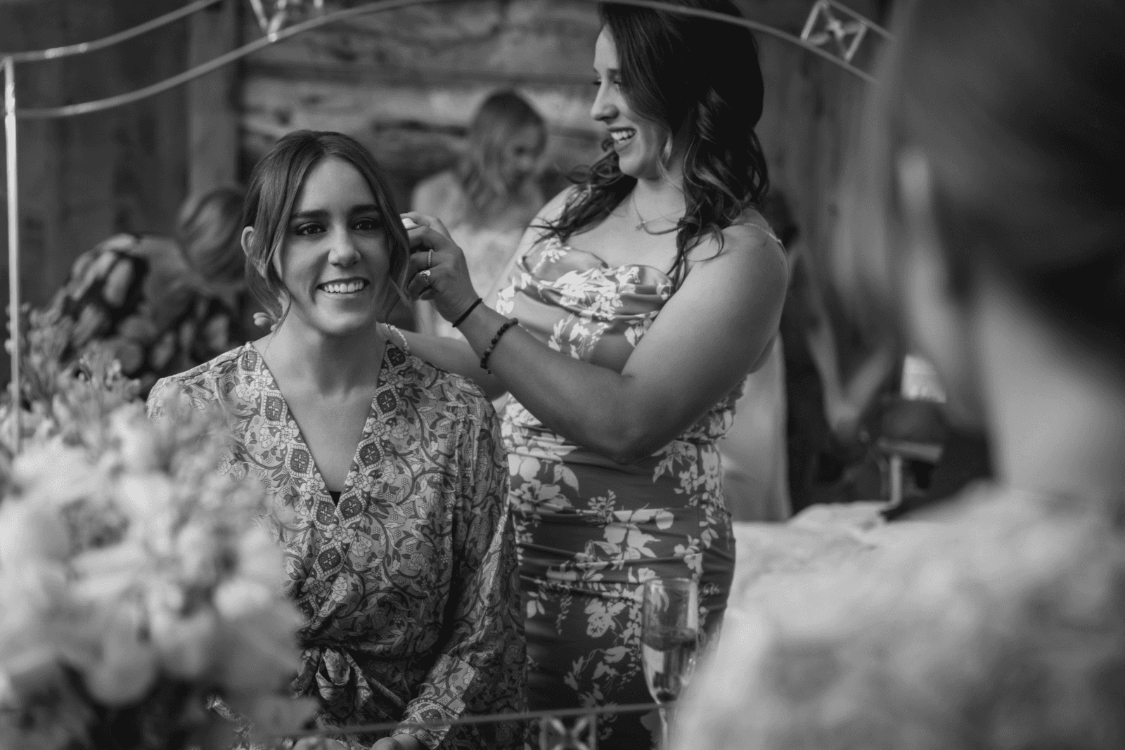 Bride on her wedding day