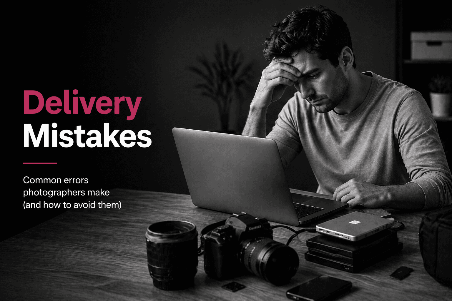 Mistakes Photographers Make While Delivering Photos