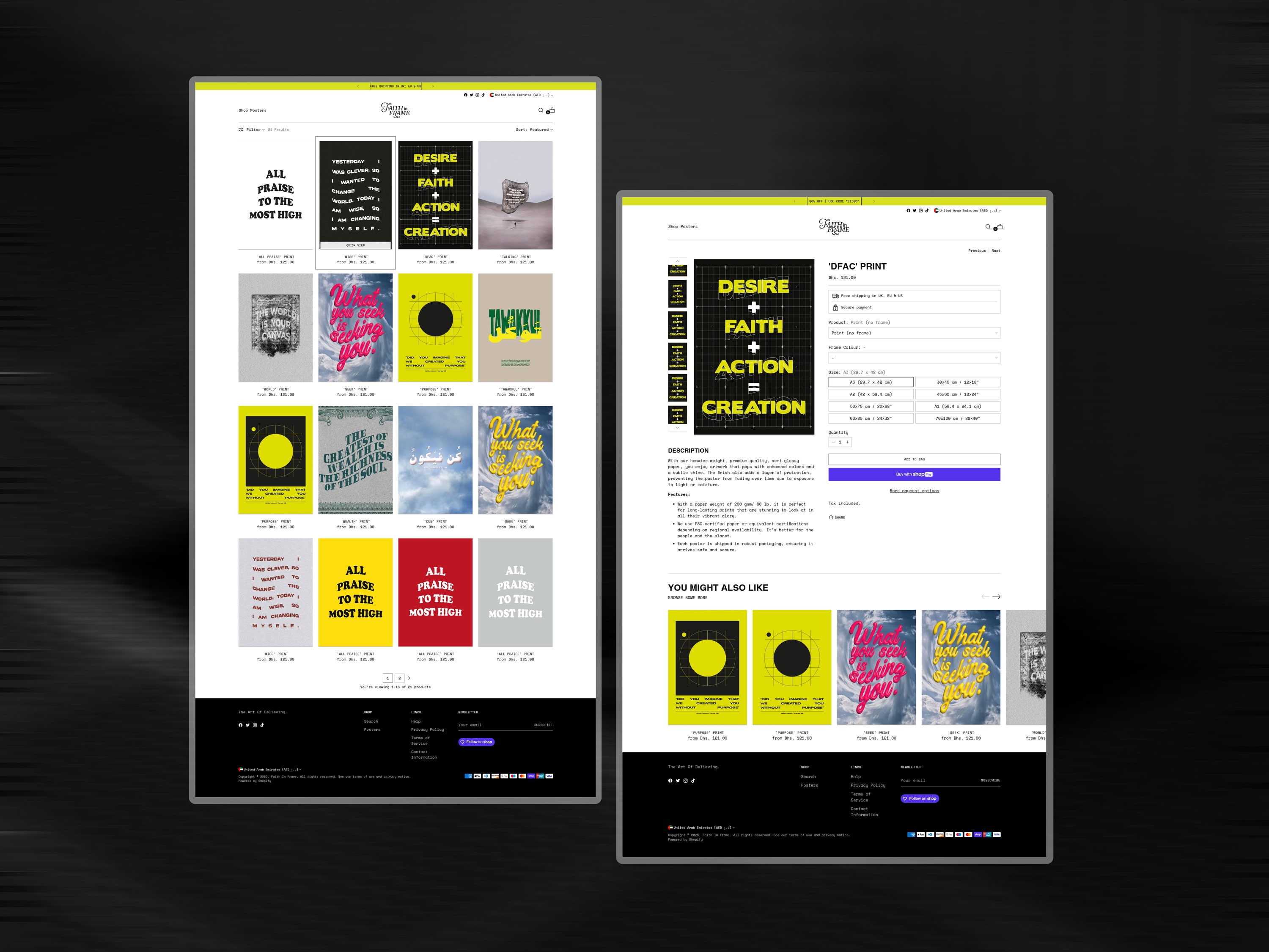 FIF Wireframe