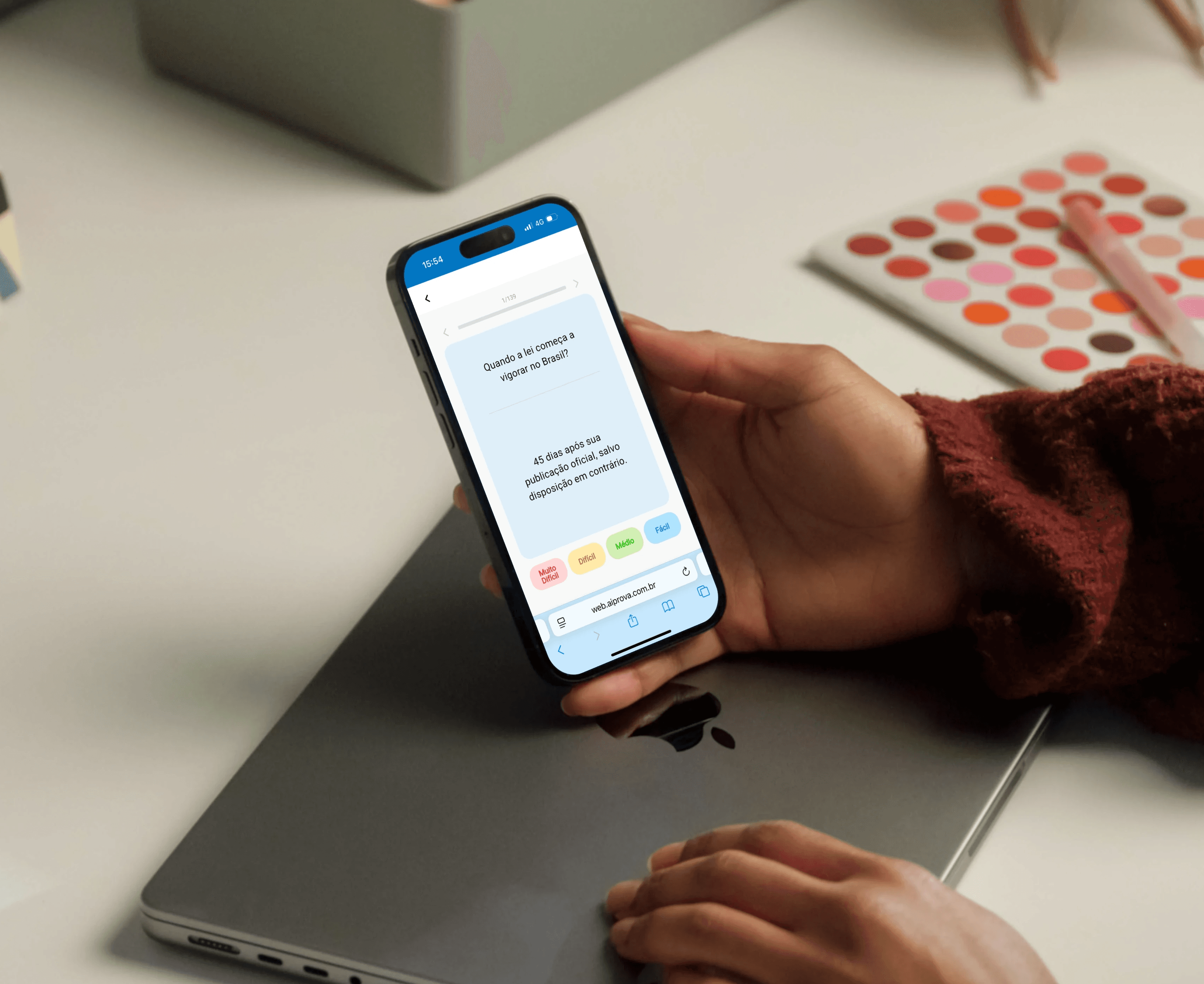 A mockup of Freelio's mobile app