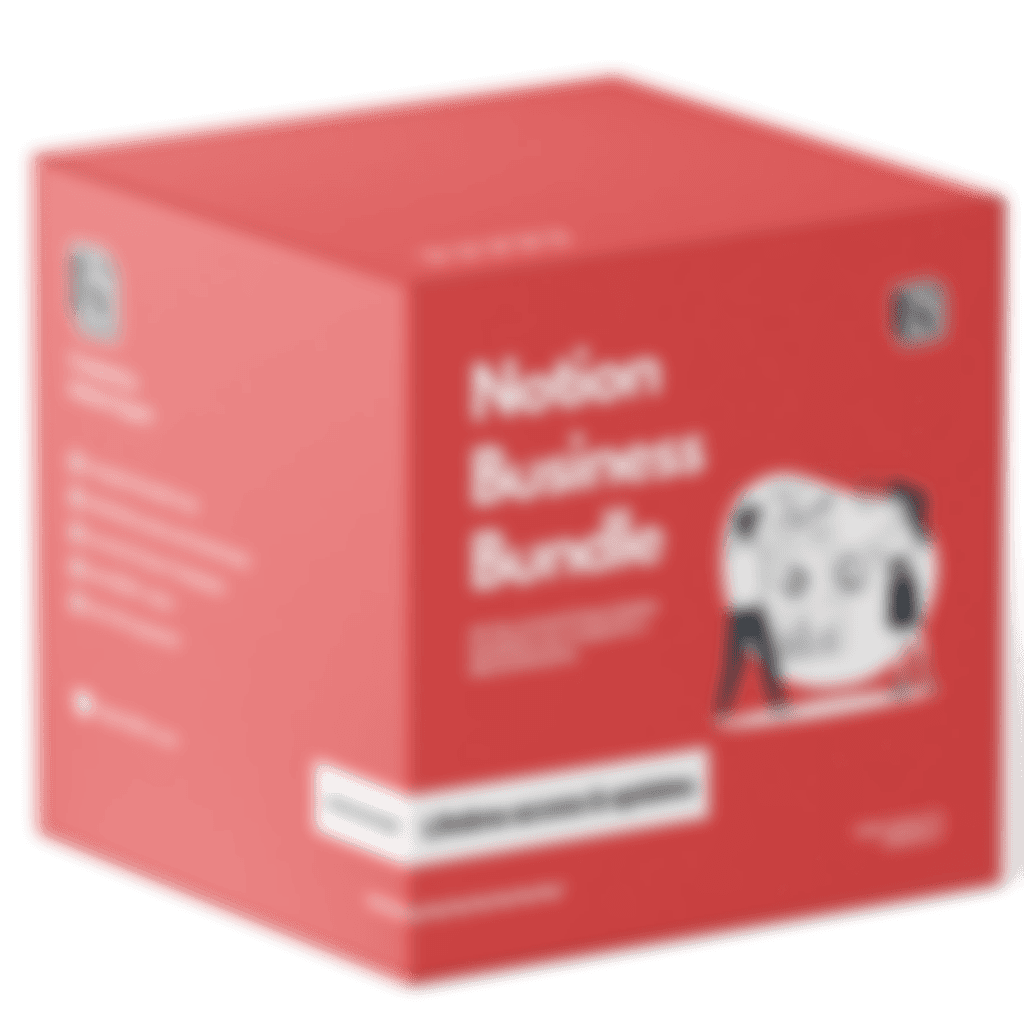 Notion complete bundle for work and Business